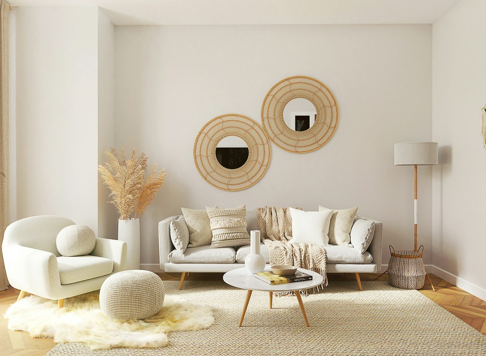 24 Neutral Living Room Ideas That Feel Warm, Not Boring
